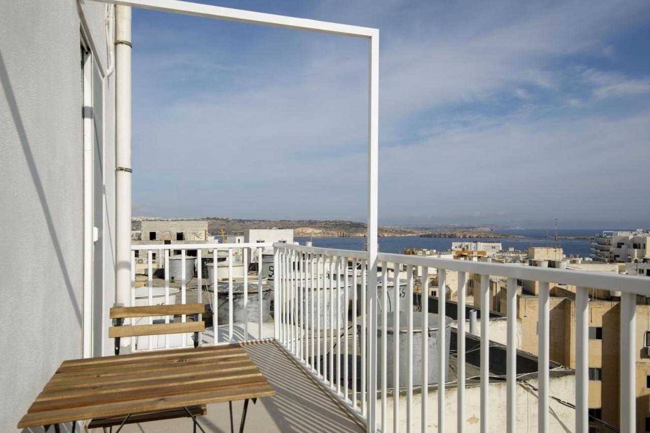Hilltop Apartments - Stylish Comfort Living Close To The Sea, Bugibba Сент-Полс-Бей Экстерьер фото