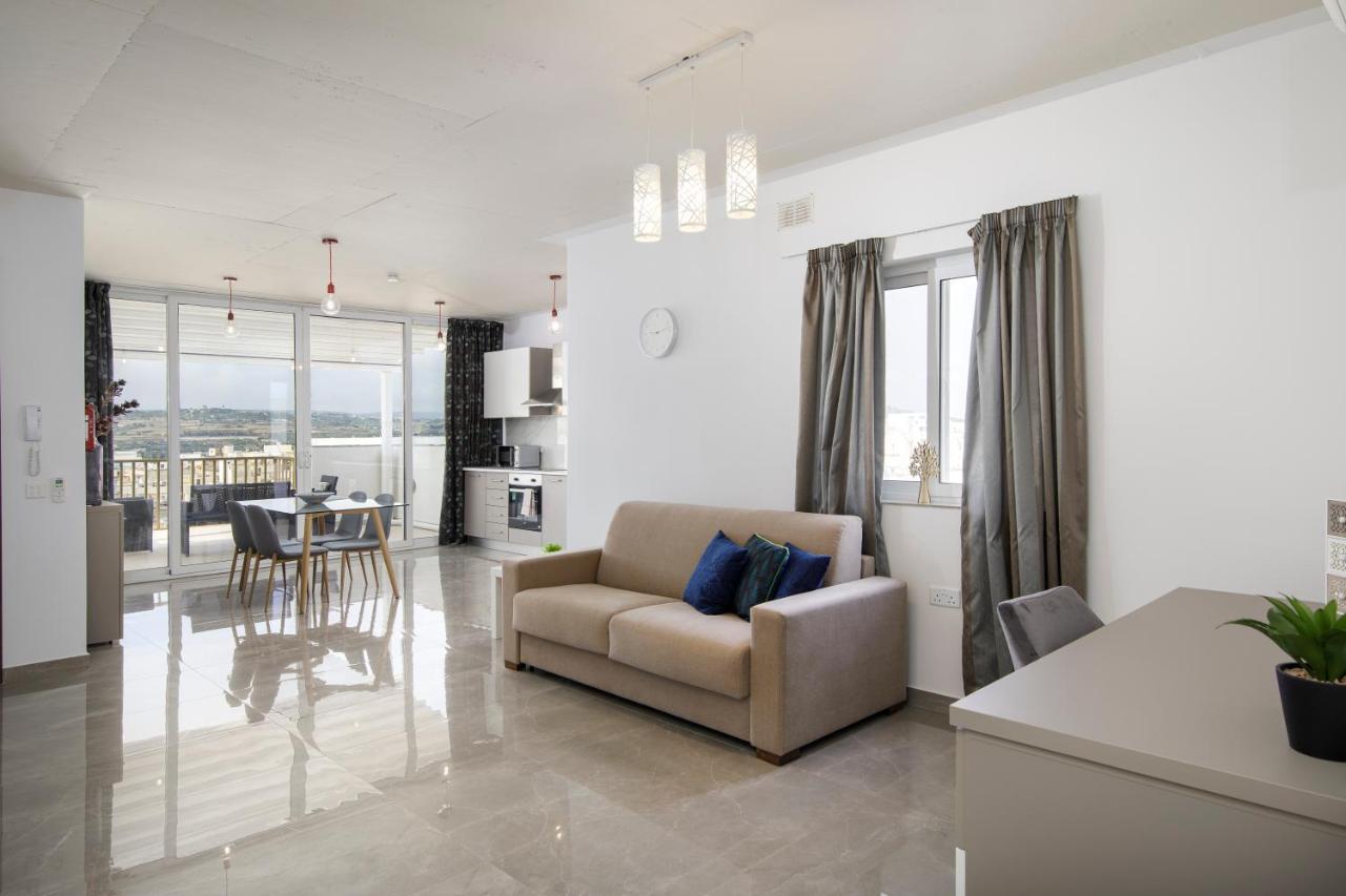 Hilltop Apartments - Stylish Comfort Living Close To The Sea, Bugibba Сент-Полс-Бей Экстерьер фото