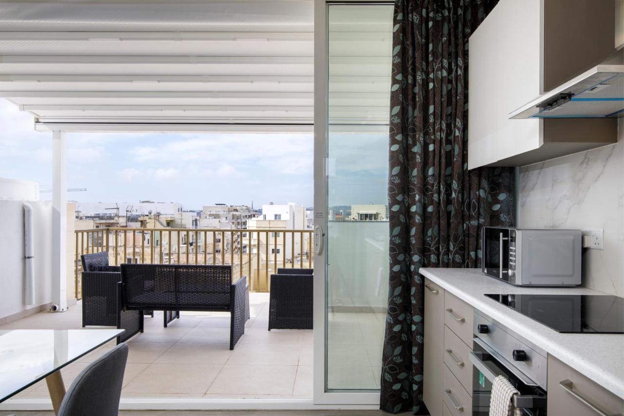 Hilltop Apartments - Stylish Comfort Living Close To The Sea, Bugibba Сент-Полс-Бей Экстерьер фото